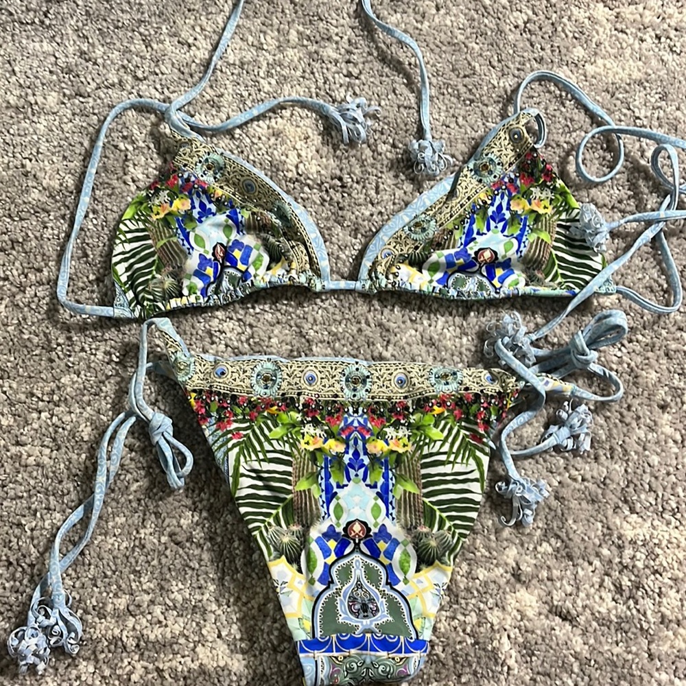 camilla swimwear / brand new but no tags. No sings of wear. Bikini